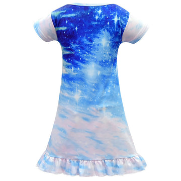 Navidad Disfraz Descendientes Descendants Vestido Conjunto para Niñas